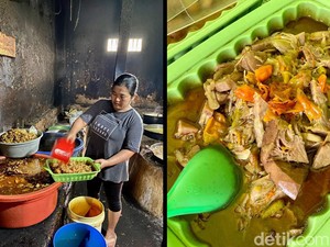 62 Tahun Warung Martumi Sajikan Lodeh Tewel dan Ayam Kampung Sedap