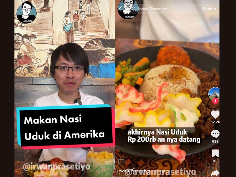 Beli Nasi Uduk di Amerika, Pria Ini Habiskan Rp 230 Ribu!