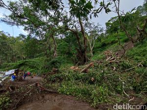 Longsor di Ponorogo Putus Jalan Desa dan Akses Menuju Telaga Ngebel