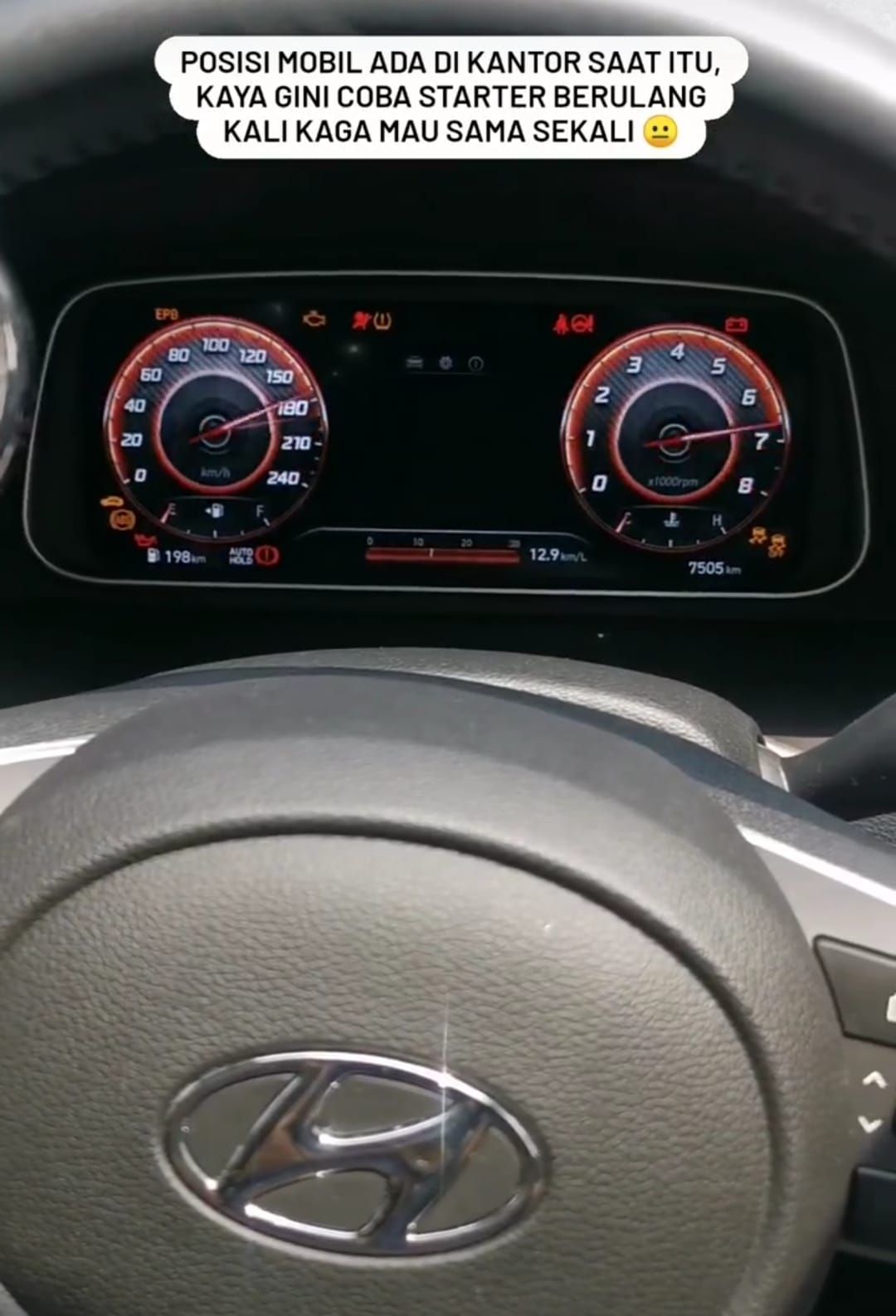 Konsumen Hyundai Creta ngeluh mobilnya susah distarter.