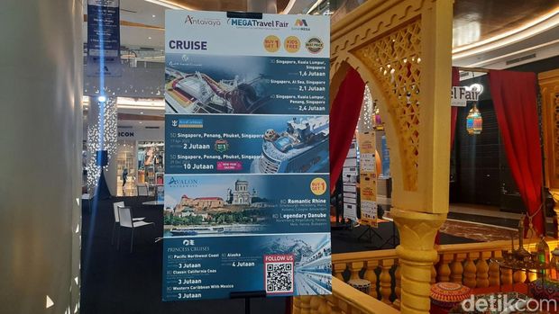 Ragam diskon di Mega Travel Fair.