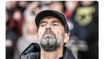 Liverpool belum pernah menang away di Liga Inggris musim ini. Foto: Twitter