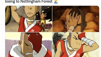 Setelah menang 3 kali berurutan, akhirnya Liverpool kandas. Foto: Twitter