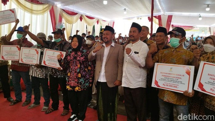 Mensos RI Tri Rismaharini di Gresik