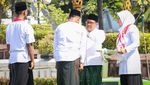 Momen Panglima Santri Pimpin Apel HSN di Jatim