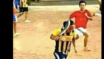 Haaland digambarkan sosok mengerikan bagi bek-bek tim lawannya. Foto: Screenshot Twitter