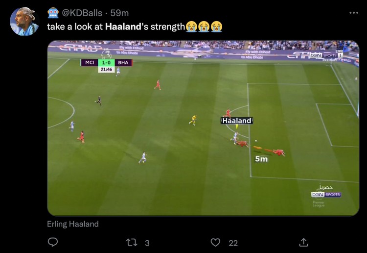 Meme Haaland Buldozer