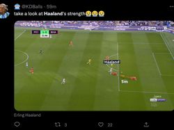 Haaland Bagai Buldozer