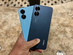 Menggenggam Oppo A17, HP Rp 2 Juta Tampilan Menggoda