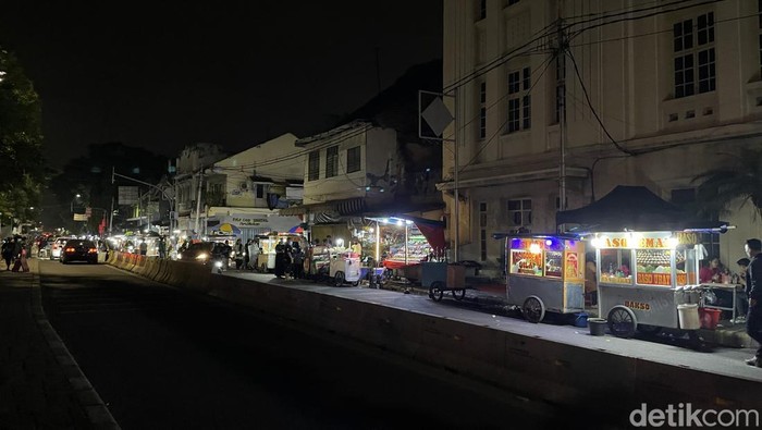 PKL Kota Tua di Jalan Kunir (Silvia Ng/detikcom)