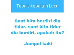 20 Tebak-tebakan Lucu Khusus Dewasa, Bikin Gagal Paham