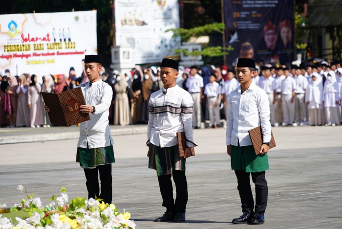 Upacara Hari Santri di Garut