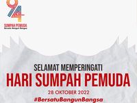 28 Twibbon Hari Sumpah Pemuda 2022: Daftar Link Dan Cara Pakai