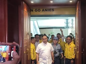 Anies Hadiri Rakernas Relawan Go-Anies di Bidakara