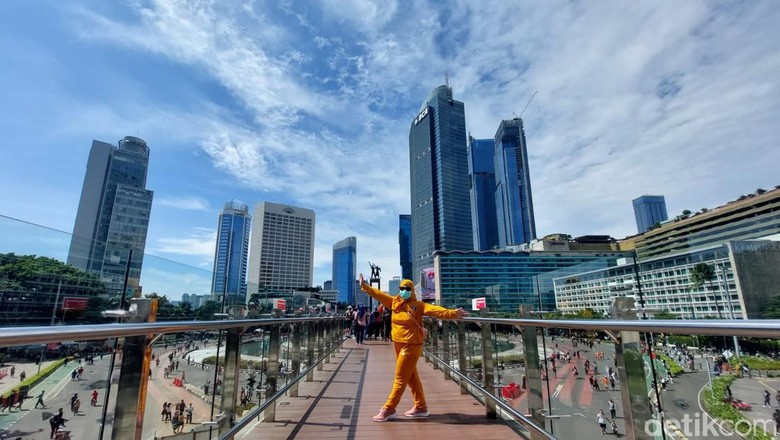 Bundaran HI yang Jadi Primadona CFD Bundaran HI yang Jadi Primadona CFD