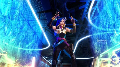 Keren Banget! Potret Cosplayer Larissa Rochefort Jadi Karakter Game