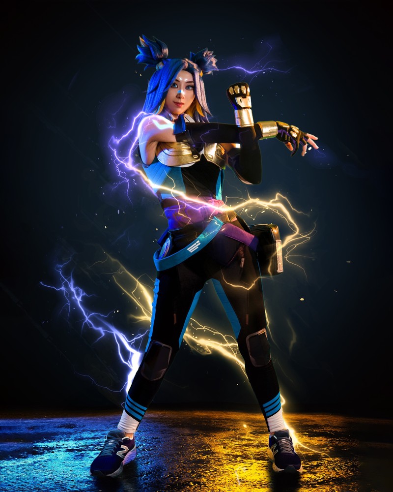 Keren Banget! Potret Cosplayer Larissa Rochefort Jadi Karakter Game