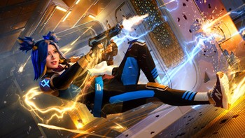 Potret gaya lain Larissa saat Neon dari game Valorant pada April Mei 2022. Foto: (Larissa Rochefort)