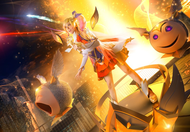 Keren Banget! Potret Cosplayer Larissa Rochefort Jadi Karakter Game