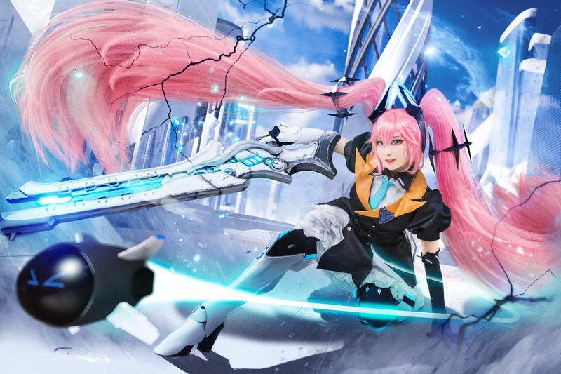 Keren Banget! Potret Cosplayer Larissa Rochefort Jadi Karakter Game