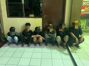 6 Pelaku Tawuran di Surabaya Tewaskan Satu Remaja Diamankan