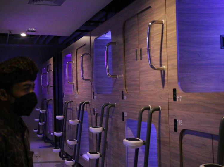 Penampakan Hotel Kapsul di Bandara Bali, Cocok untuk Transit!