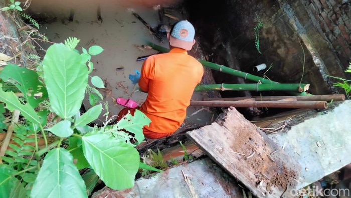 Lokasi penampungan air tempat mayat wanita ditemukan di Sumedang