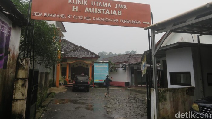 Panti rehabilitasi dan klinik jiwa tempat Sumanto Purbalingga kini menjalani pendampingan.