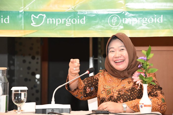 Pelaksana Tugas (Plt) Deputi Bidang Administrasi Sekretariat Jenderal MPR Siti Fauziah