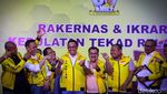Rompi Kuning Anies Baswedan di Deklarasi Capres 2024