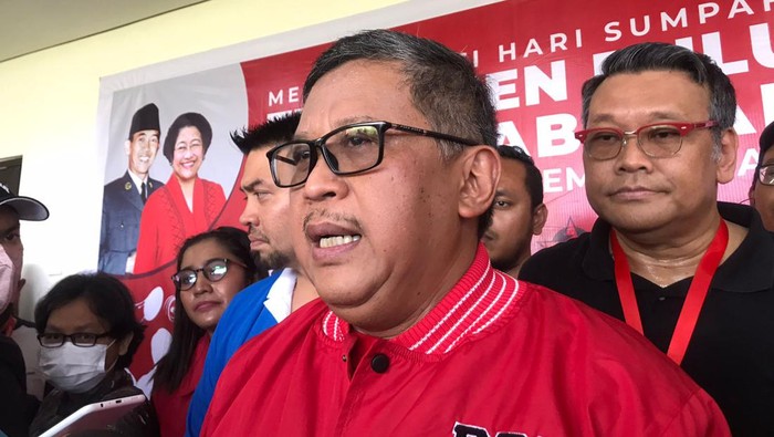 Sekjen PDIP Hasto Kristiyanto (Dwi R/detikcom)