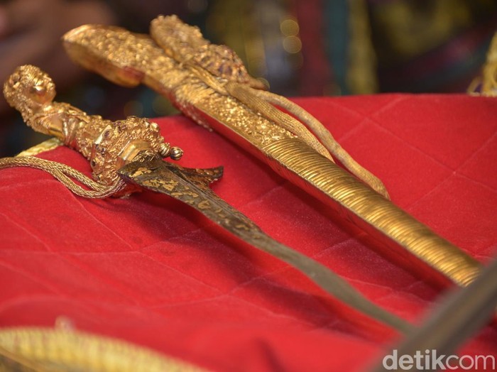 Senjata Pusaka di Arajang Rujab Bupati Bone