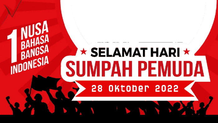Twibbon Hari Sumpah Pemuda 2022 dapat digunakan saat peringatan tanggal 28 Oktober mendatang. Diketahui, Hari Sumpah Pemuda 2022 adalah peringatan ke 94.