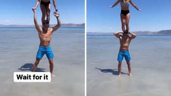 Hati-hati jatuh... Foto: Influencersinthewild via Boredpanda