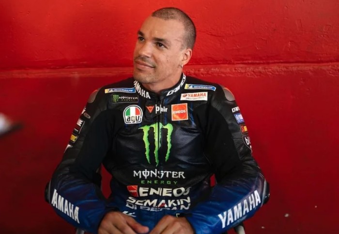 Franco Morbidelli dengan penampilan baru.