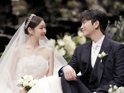 8 Foto Kim Yuna Pakai Gaun Pengantin Nyaris Rp 1 M, Tamu Dapat Tas Dior