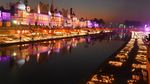 Foto: Gemerlap Cahaya Lampu Hiasi India Saat Rayakan Diwali