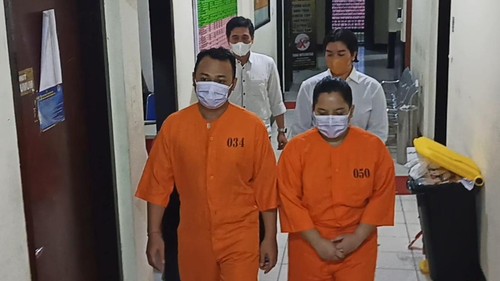 Dua tersangka perantai anak di Tabanan