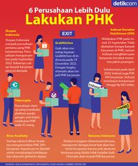 Badai PHK Terjang 6 Perusahaan