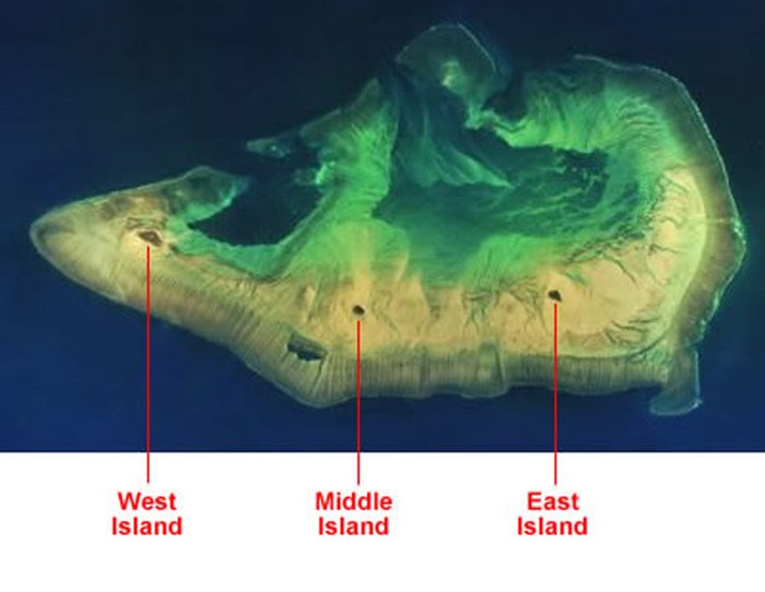 Kepulauan Ashmore dan Cartier (Situs web Geoscience Australia)