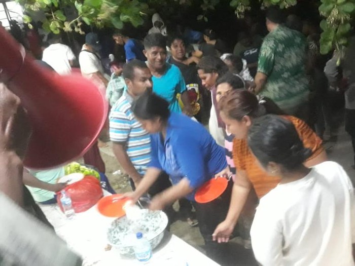 Korban korban selamat musibah kapal terbakar di perairan Kupang, NTT