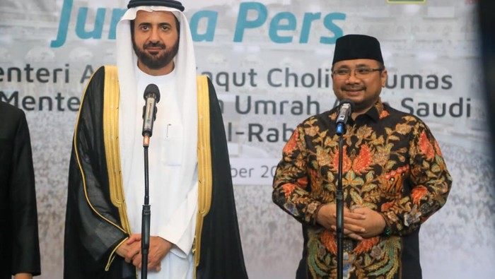 Menag dan Menteri Haji Saudi Bahas Kemudahan Jemaah Haji dan Umrah Indonesia