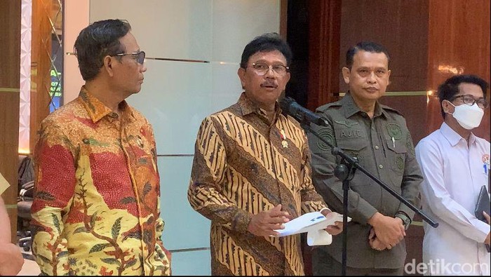 Menkominfo Johnny G Plate