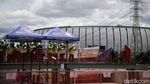 Momen Heru Budi Tinjau Proyek Stasiun Pompa Ancol