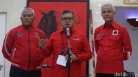 Sanksi bagi Ganjar disampaikan Ketua DPP PDIP bidang Kehormatan Kamaruddin Watubun di markas PDIP, Jakarta, Senin (24/10/2022).