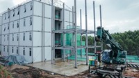 Pembangunan infrastruktur IKN Nusantara dilaksanakan secara bertahap dengan mengusung konsep “Future Smart Forest City of Indonesia” sehingga tetap memperhatikan aspek lingkunganFoto: Dok. Kementerian PUPR