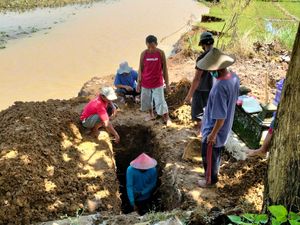Sungai Wiroko Wonogiri Bakal Dikeruk gegara Makam Tirtomoyo Rawan Erosi