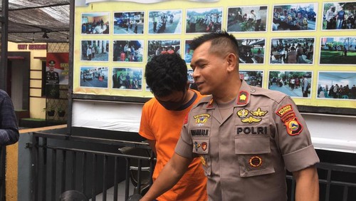 Pelaku pencurian dua unit sepeda buron satu tahun dibekuk polisi, Senin (24/10/2022).