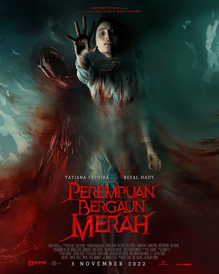 Sinopsis Perempuan Bergaun Merah, Film Horor Refal Hady dan Tatjana Saphira