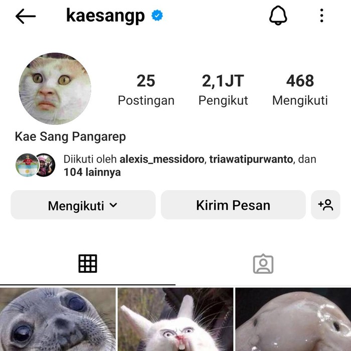 Postingan Instagram Kaesang Pangarep.